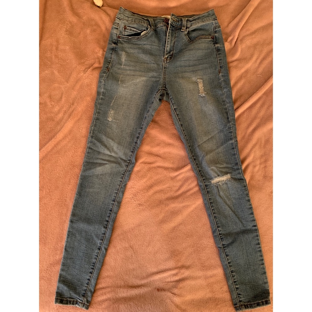 High Rise Jean Leggings